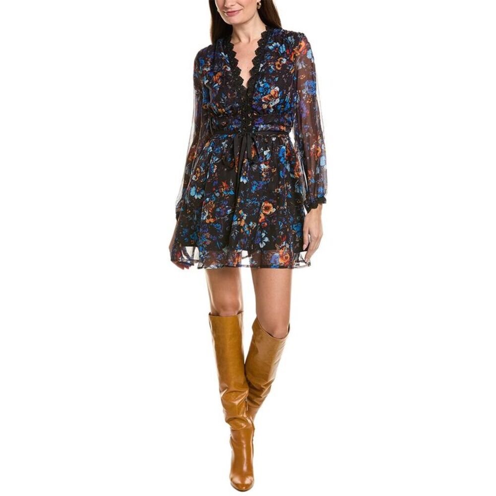 Ipponelli Womens Mini Dress, Blue